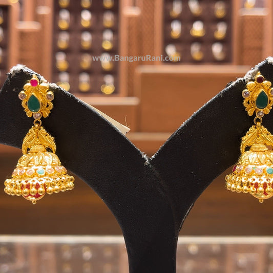 CMR 14.365gms EARRINGS 22K Yellow Gold