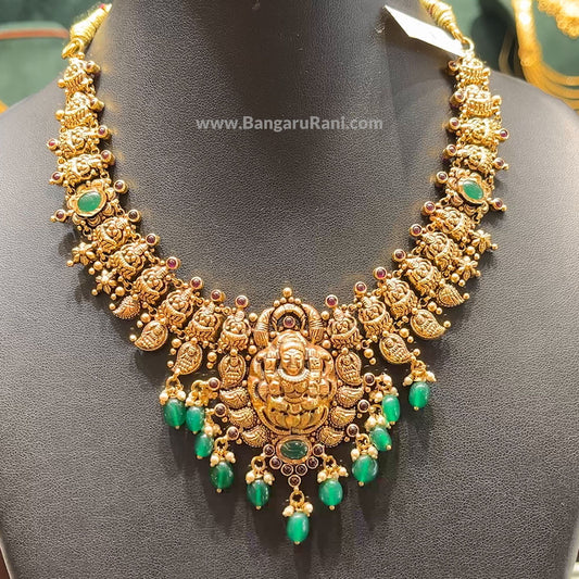 CMR 27.691gms NECKLACE 22K Antique