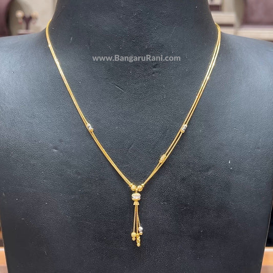 Chennai Shopping Mall 5.738gms CHAINS 22K Yellow Gold