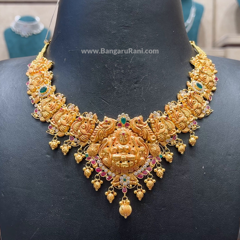 Chennai Shopping Mall 32.74gms NECKLACE 22K Nakshi