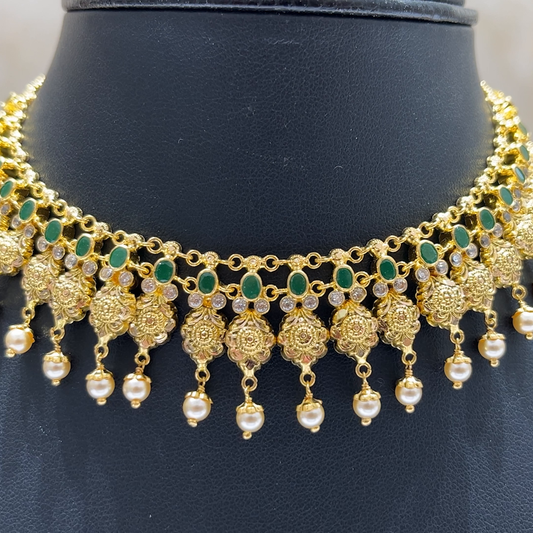 MUKUNDA JEWELLERS 21.7gms NECKLACE 22K Yellow Gold