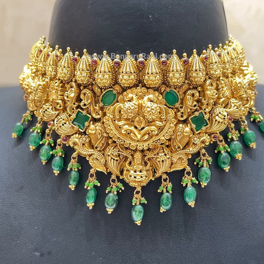 MUKUNDA JEWELLERS 42.336gms CHOKER 22K Yellow Gold