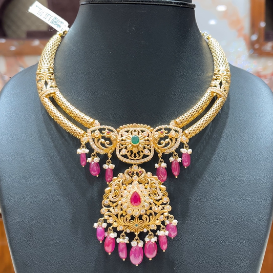 MUKUNDA JEWELLERS 54.213gms NECKLACE 22K Yellow Gold