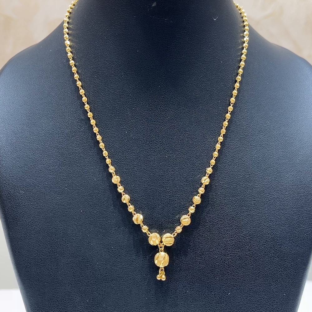 MUKUNDA JEWELLERS 11.656gms CHAINS 22K Yellow Gold