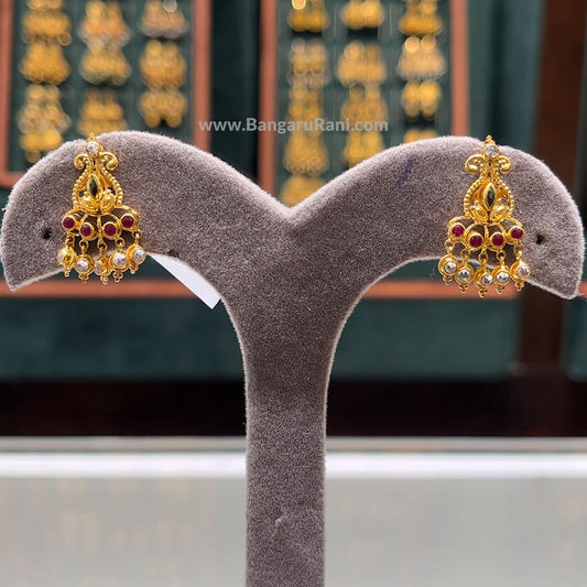 4.015gms EARRINGS 22K Yellow Gold