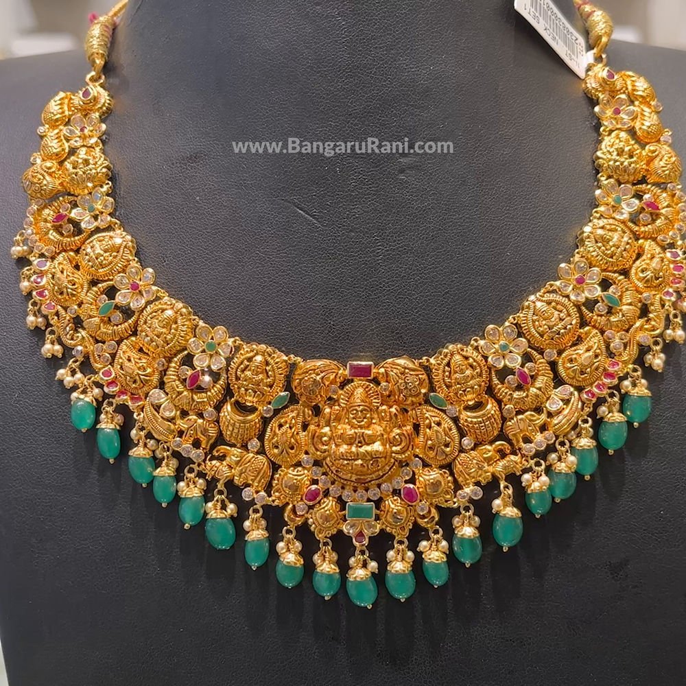 SOUTH INDIA 30.687gms NECKLACE 22K Yellow Gold