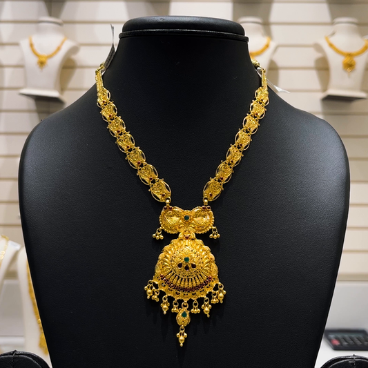 RS BROTHERS 24.194gms NECKLACE 22K Yellow Gold