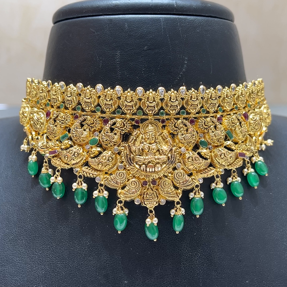 MUKUNDA JEWELLERS 30.2gms CHOKER 22K Yellow Gold