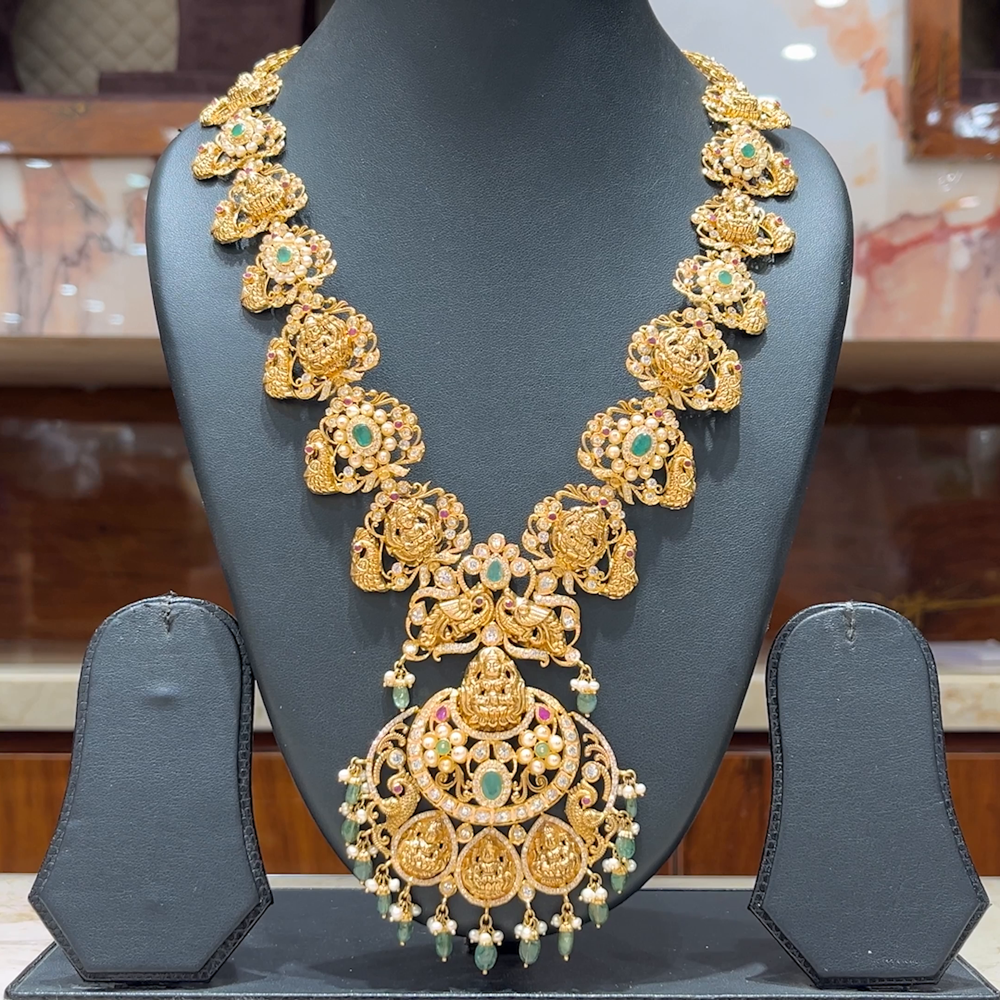 MUKUNDA JEWELLERS 86.12gms HARAMS 22K Yellow Gold