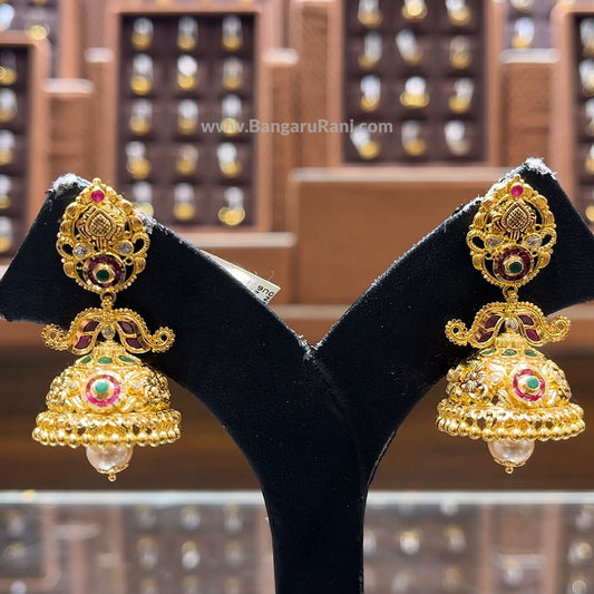 CMR 19.274gms EARRINGS 22K Yellow Gold