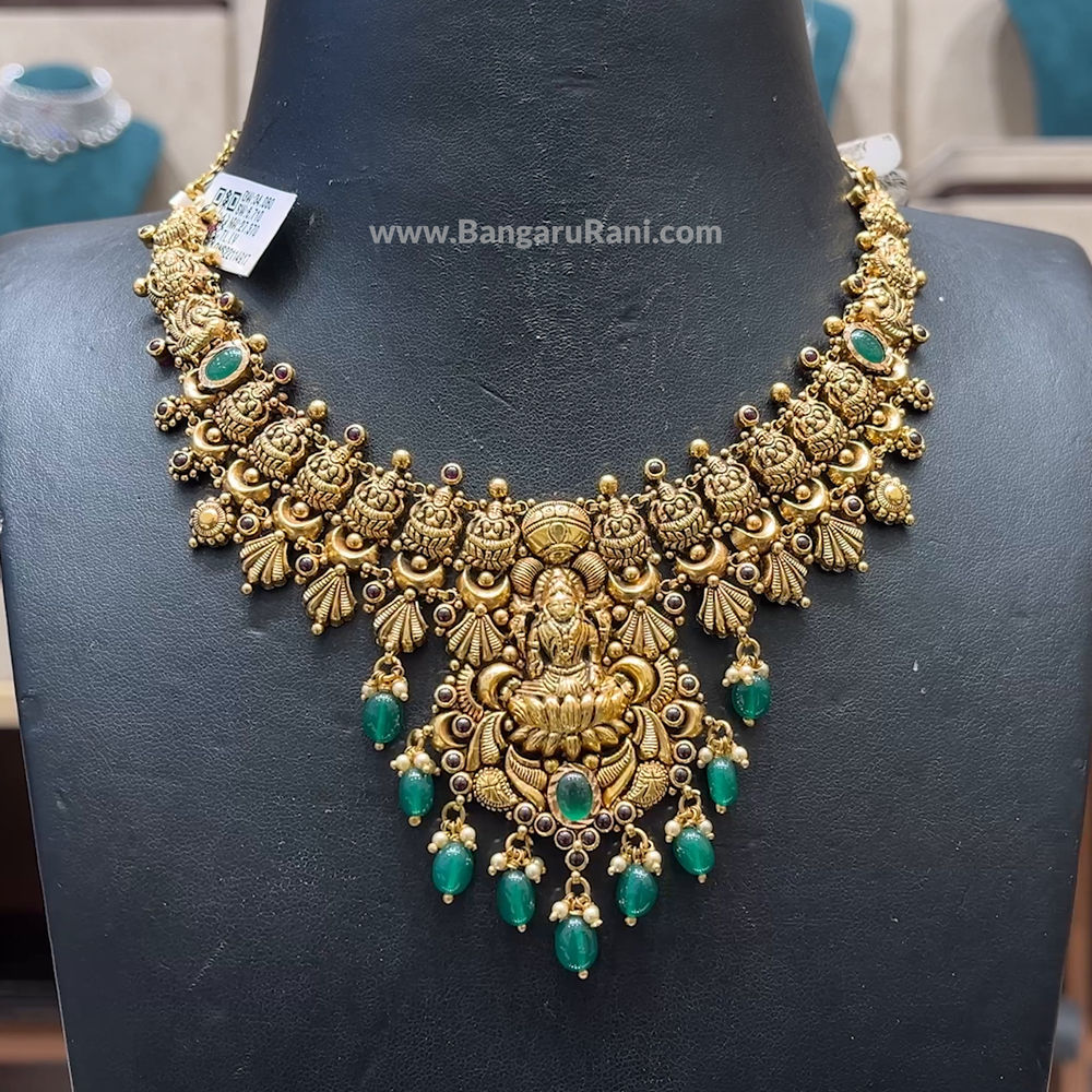 Chennai Shopping Mall 27.37gms NECKLACE 22K Nakshi