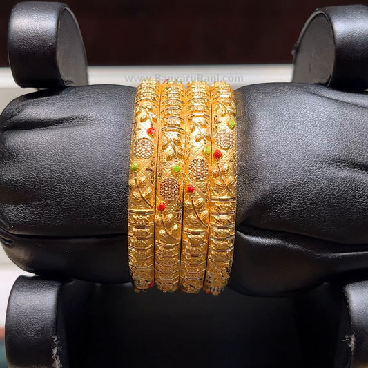 CMR 38.486gms BANGLES 22K Yellow Gold