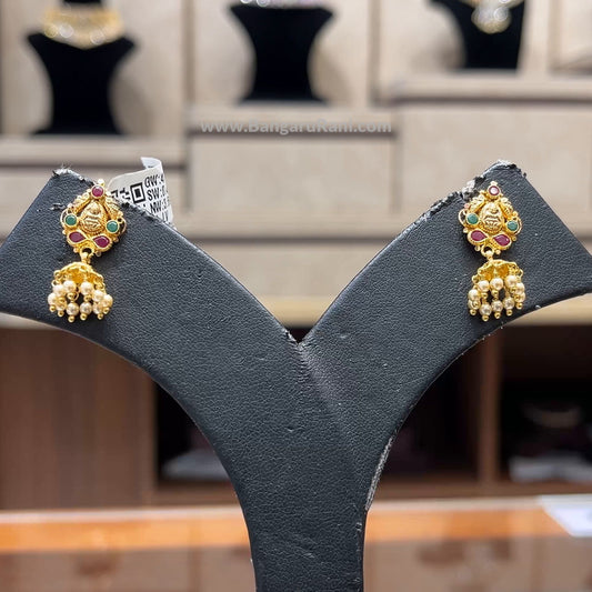 Chennai Shopping Mall 3.699gms EARRINGS 22K Yellow Gold