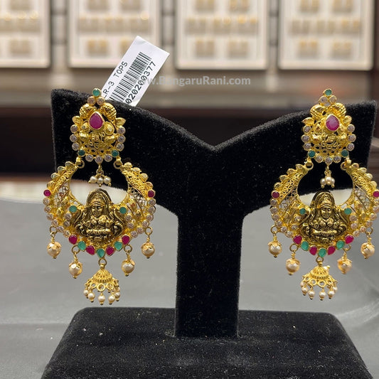 15.985gms EARRINGS 22K Yellow Gold