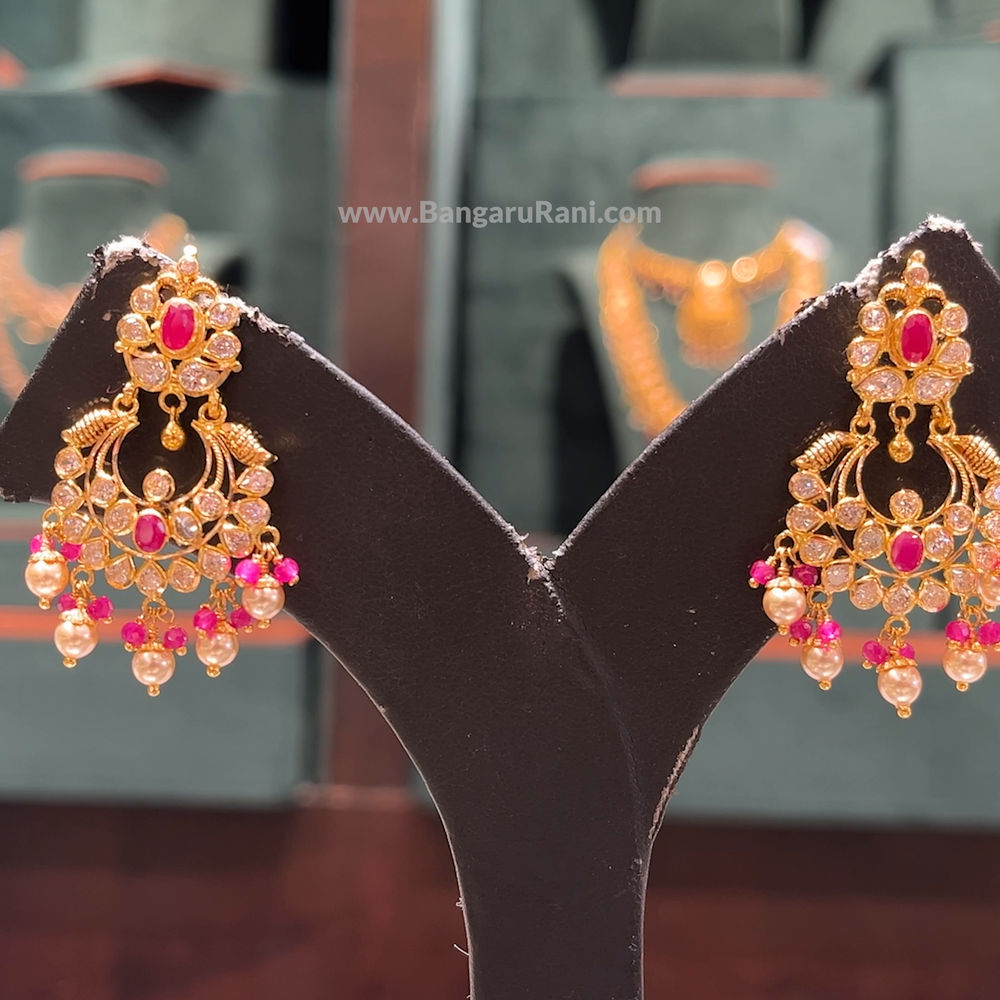 CMR 6.81gms EARRINGS 22K Yellow Gold