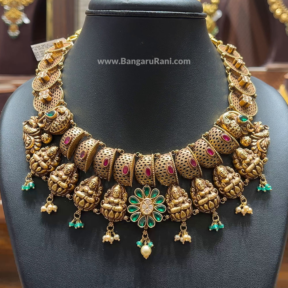 CMR 72.707gms NECKLACE 22K Antique