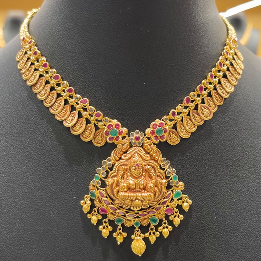 CHANDANA Brothers 23.28gms NECKLACE 22K Antique