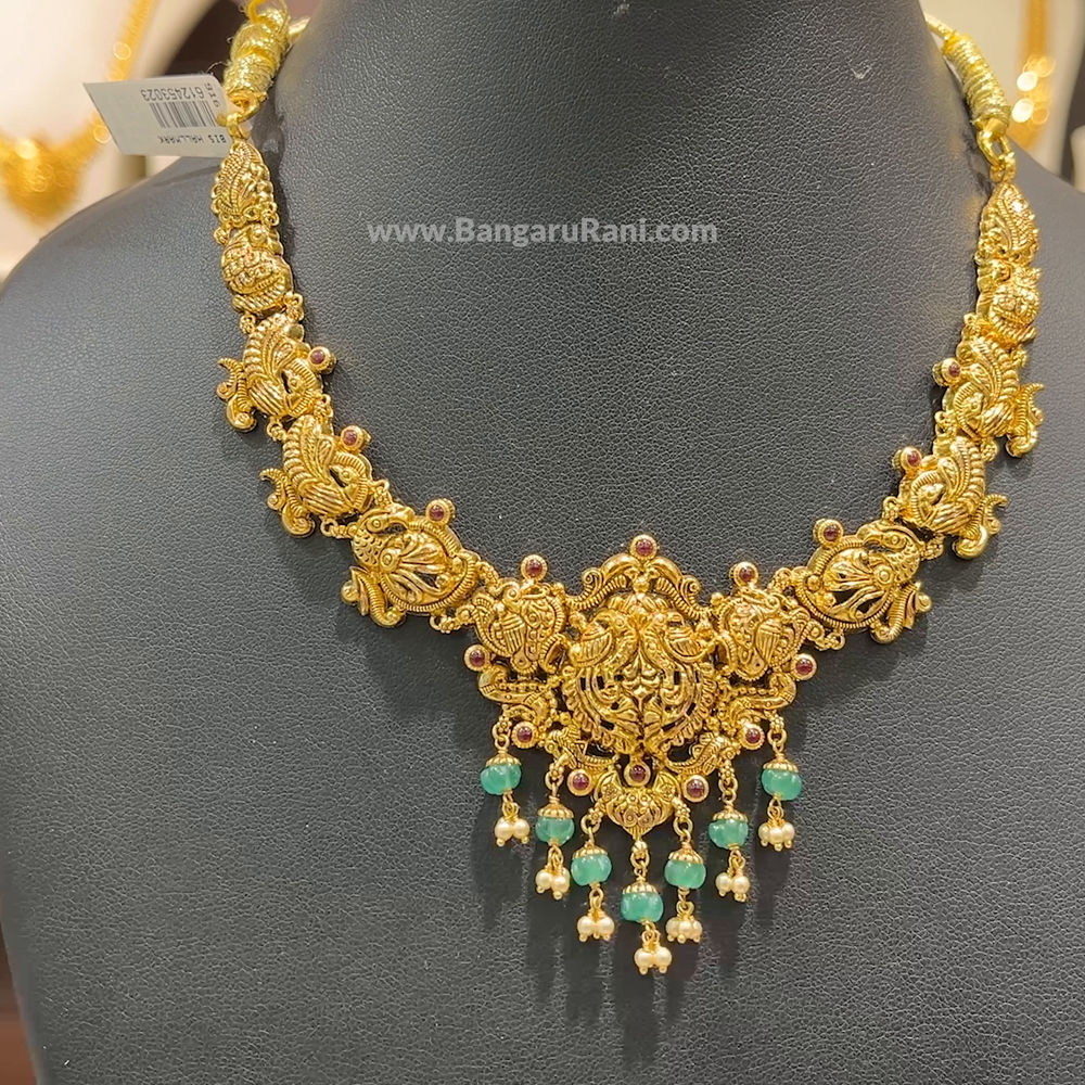 CMR 13.514gms NECKLACE 22K Antique